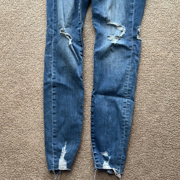 American Eagle Outfitters Highest Rise Jeggings with holes - Picture 3 of 9